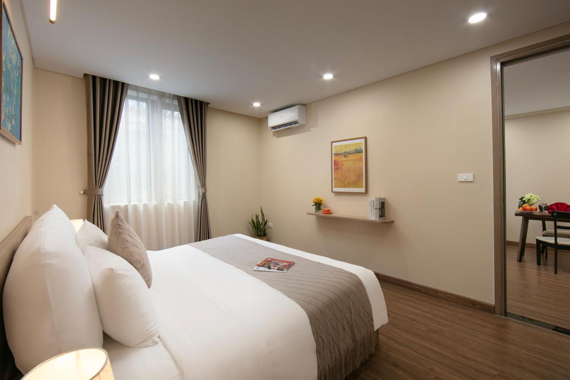 Hb Serviced Apartment - Lac Long Quan Hanoi Exterior photo