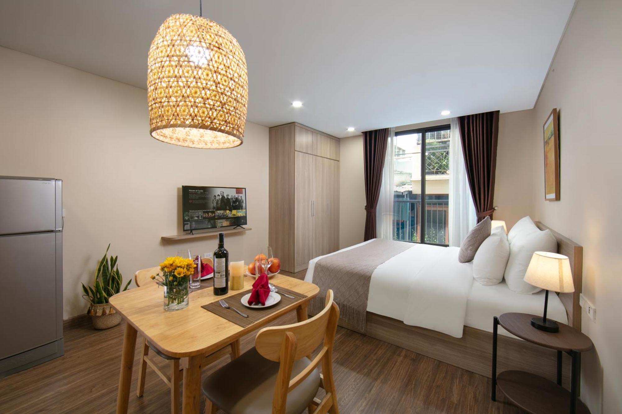 Hb Serviced Apartment - Lac Long Quan Hanoi Exterior photo