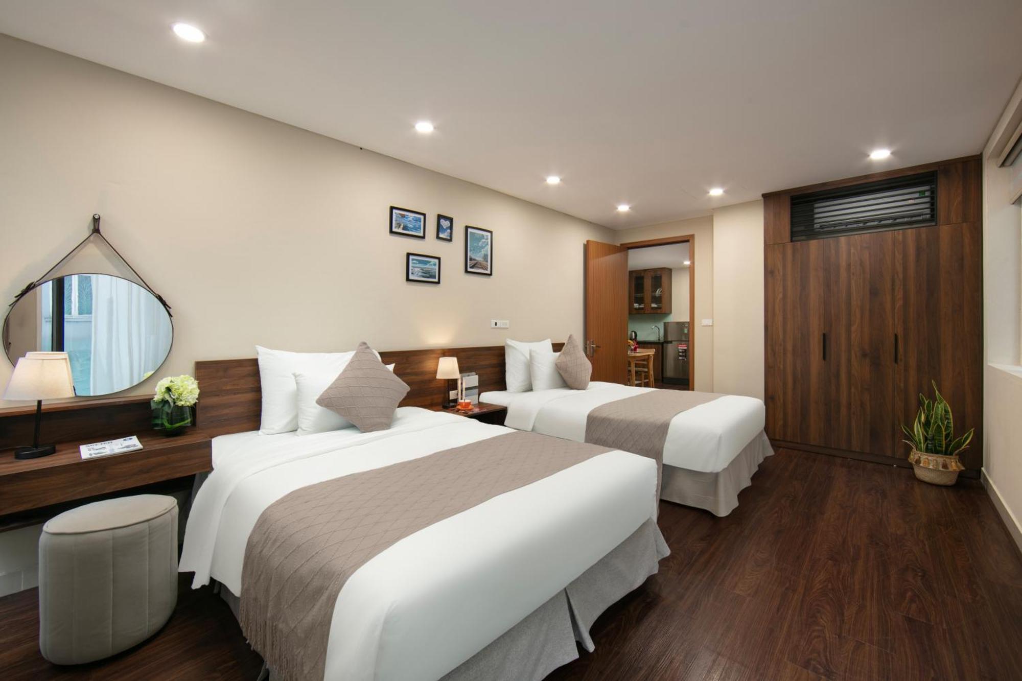 Hb Serviced Apartment - Lac Long Quan Hanoi Exterior photo