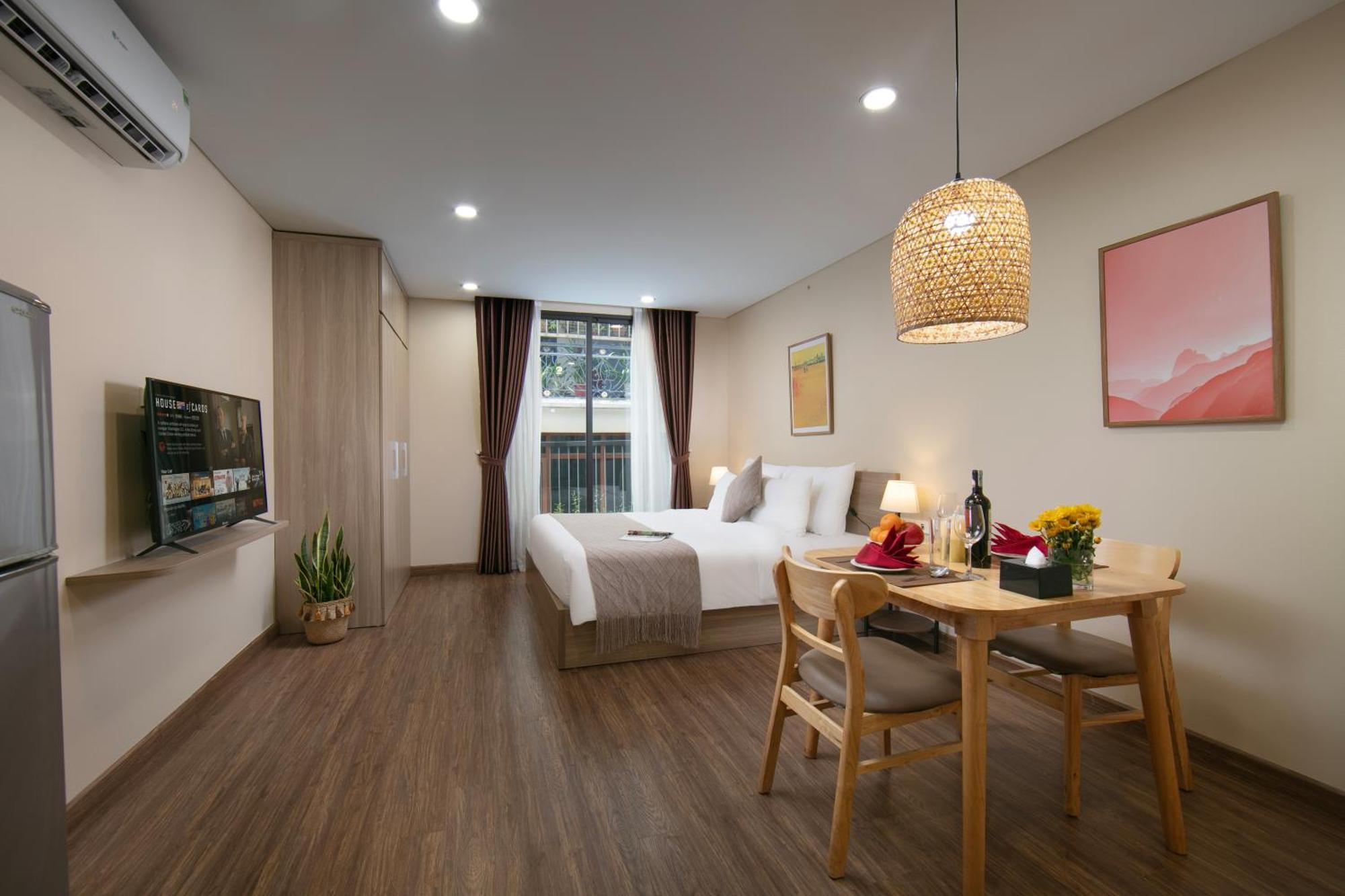 Hb Serviced Apartment - Lac Long Quan Hanoi Exterior photo